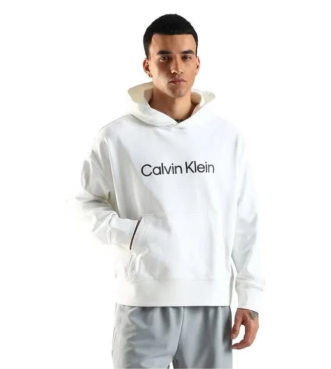 Calvin Klein White Hoodie