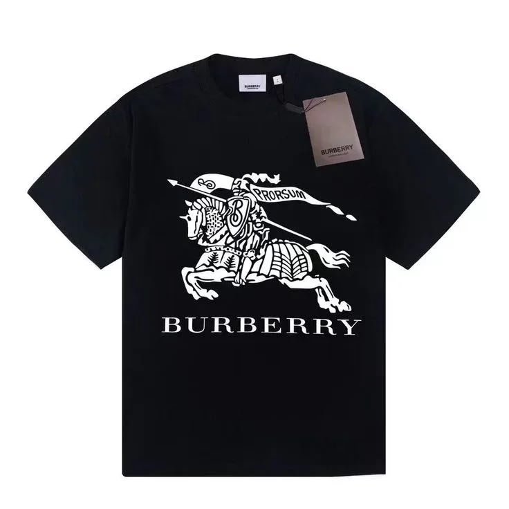 Burberry Black Graphic T-Shirt