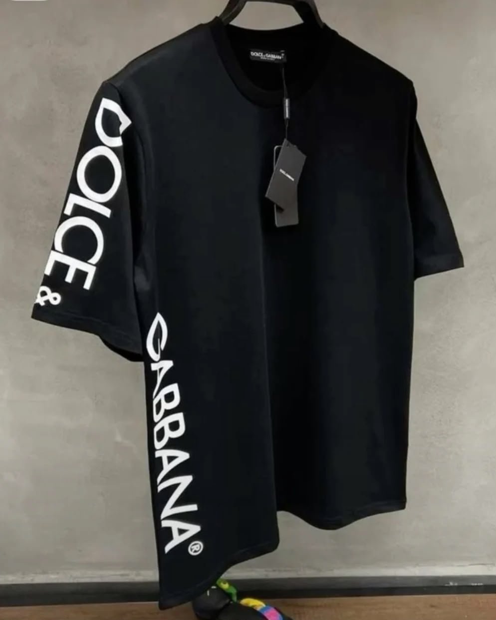 Dolce & Gabbana Black Polo Shirt
