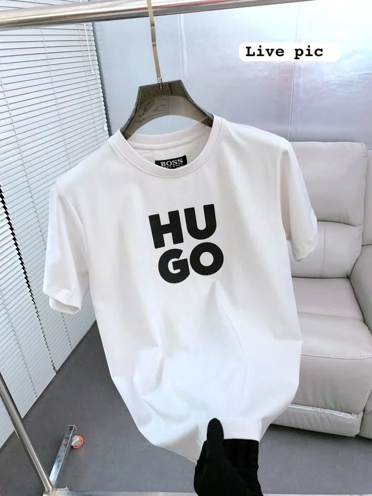 HUGO White Hoodie