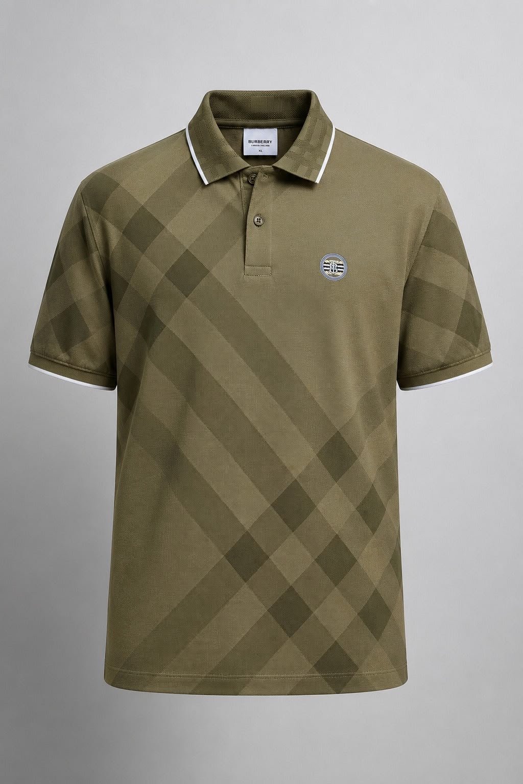 Burberry Check Polo Shirt