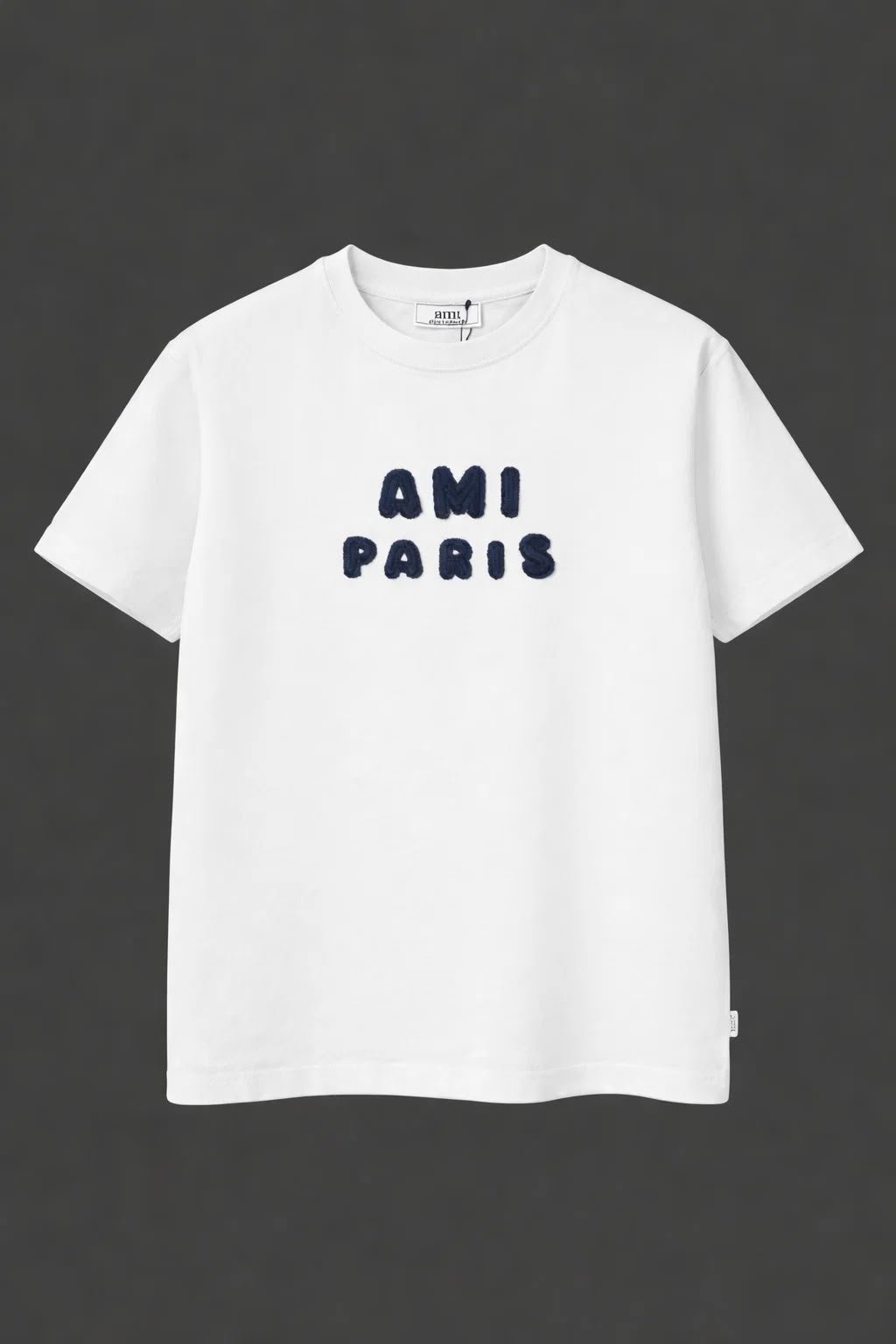 AMI White Logo T-Shirt